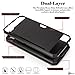 BlackBerry DTEK50 Case, NageBee Credit Card Id Holder Case Design Premium [Heavy Duty] Defender [Dual Layer] Protector Hybrid Case for BlackBerry DTEK50 (Black)