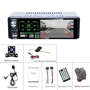 CAMECHO Radio Bluetooth Auto con 4.1 Pollici Autoradio Touch Screen 1 Din Bluetooth RDS/FM/AM Radio/Doppia porta USB… - immagine 8