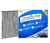 Spearhead Premium Breathe Easy Cabin Filter, Up to 25% Longer Life w/Activated Carbon (BE-132)