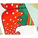 Laza 2PCS Christmas Aprons with Xmas Elf Pattern for Adult and Child, Xmas Kitchen Decoration