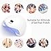 UV LED Nail Lamp,Nail Dryer LED UV Nail Light for Gels Polishes with Sensor 6 Timer SJXING 48W/24W SUN5