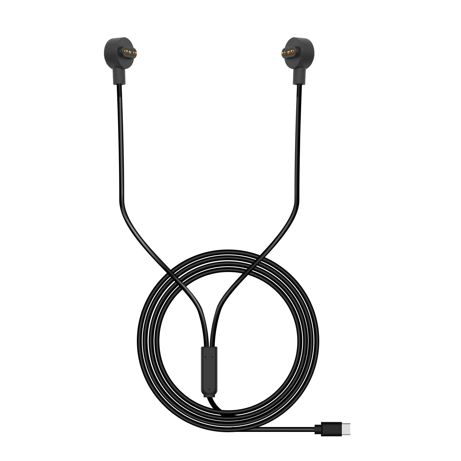 GQLQR 2 in 1 Magnetic Charging Cable for Meta Quest Touch Pro Controllers-Simultaneous Charging R NAD L Controllers-Built-in Short Circuit Protection Function
