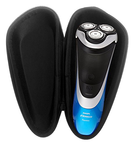 FitSand (TM) Travel Carry Protective Storage Hard Zipper EVA Case Box Bag for Philips Norelco Shaver 4100 (Model AT810/46)