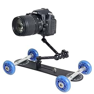 Amazon.com : Camera Dolly Mini Scaled Camera Dolly Track