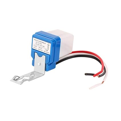 LifBetter Auto On Off Photocell,Street Light Photoswitch Sensor Switch AC DC 12V 10A