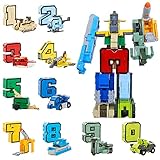 DAZZCOOL Number Math Toys, Military Transforming