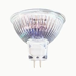Phoenimax 6PCs MR16 12V 50W 800LM Halogen Bulb