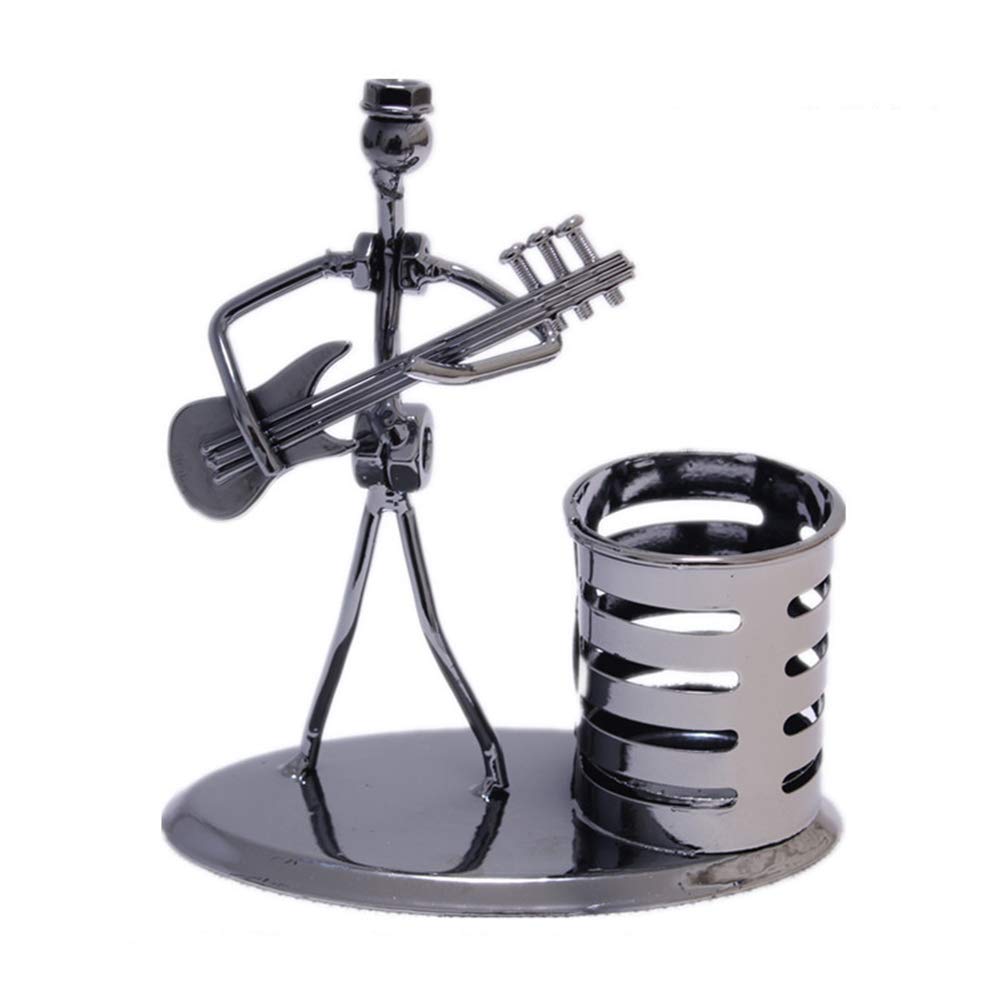 Pen Holder Creative Desktop Accessories Multipurpose Metal Pencil Holder for Gifts, Kids, Students, and Office Stationery