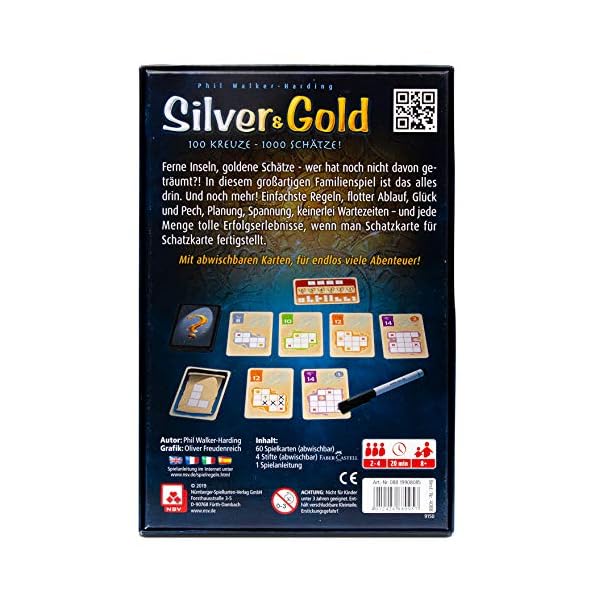 NSV - 4088 - SILVER & GOLD - Kartenspiel – Bild 4