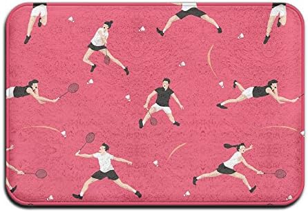 Badminton Modern Non Slip Durable Absorbent Front Door Living Room Suv Doormats Door Mats Rug