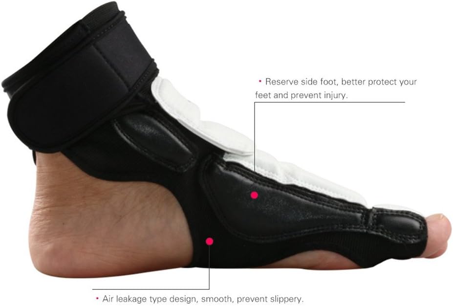 Lorsoul Taekwondo Foot Protector Gear Martial Arts Fight Feet Guard Ankle Support for Men Women Kids Boxing Kicking Punch Bag Sparring Training MMA UFC : Sports & Outdoors