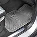 Amazon Basics 4 Piece Car Floor Mat, Gray