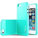 iPhone 5S Case, Caseology [Daybreak Series] Slim Fit Shock Absorbent Cover [Turquoise Mint] [Slip Resistant] for Apple iPhone 5S / 5 (2013) & iPhone SE (2016) - Turquoise Mint