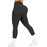 RICH BRIA Scrunch Butt Lifting Leggings for Women Impact Workout Leggings Gym Seamless Mid Low Waist Yoga Pants Tummy Control