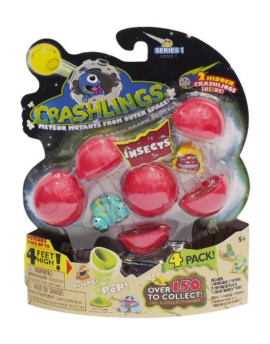 Crashlings Series 1 4 Pack-Insect - Random Selection