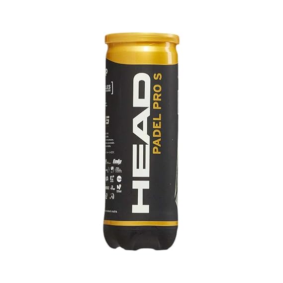 Head Padel Pro S Pelotas, Adultos Unisex, Negro: Amazon.es ...