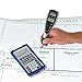 Calculated Industries 6135 2 Piece Scale Master Pro XE Advanced Digital Plan Measure | Bundled with Free Construction Master Plus EZ Contractors Prompting Calculator