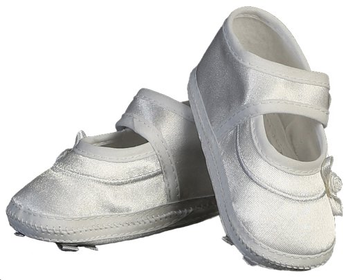 Mary Jane Baby Girl Bootie Ideal for Christening Baptism Blessing or any Special Occasion - Size 3