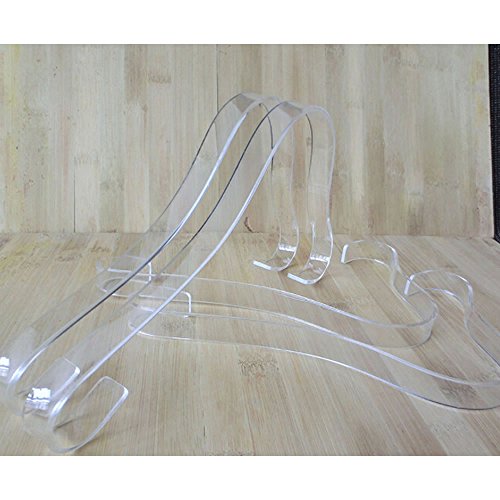 TXIN 10 Pcs/5 Pairs Acrylic Clear Sandal Shoes Display Stand Inserts Holders Shoe Display Rack Shoe Support for Women's Shoes