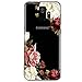 Samsung Galaxy S9 Case,Flyeri Crystal Fashion Floral Pattern Transparent Clear Soft silicone TPU Ultra thin Phone cover back cases For Samsung Galaxy S9 (7)