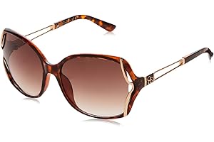 Jessica Simpson Women's J5393 Timeless and Elegant Vintage Oval Sunglasses