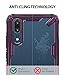 Ringke Fusion-X Compatible with Huawei P20 Ergonomic Transparent Military Drop Tested Defense PC Back TPU Bumper Impact Resistant Protection Technology Cover Huawei P20 Case (2018) - Lilac Purple
