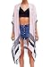 Moss Rose Women's Beach Cover up Swimsuit Kimono with Bohemian Floral Print, Loose Casual Resort Wear