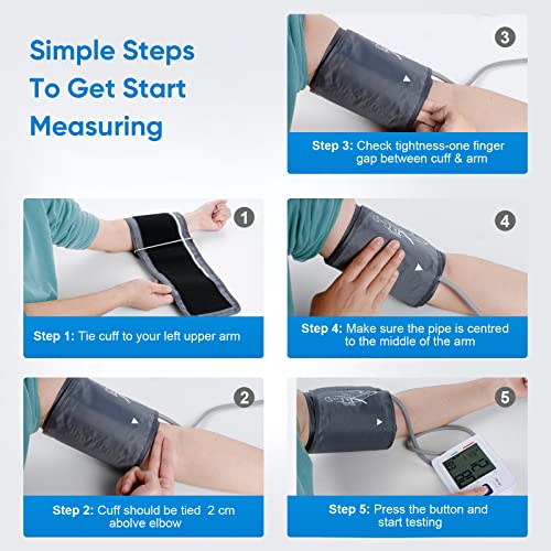 Blood Pressure Monitor Upper Arm Automatic Digital BP Monitor