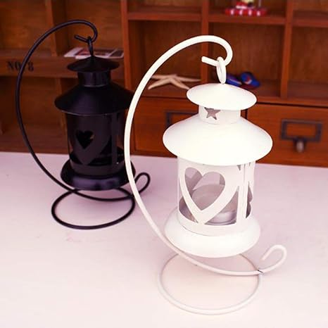 Buy Beesclover Love Hollow Iron Candle Holder European Candlestick