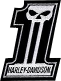 Harley-Davidson #1 Skull Small Patch