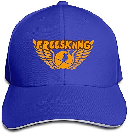 Freeskiing Wing Flying Snapback Hat Cool