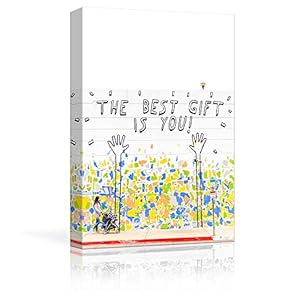 Canvas Wall Art Colorful Wall Decoration Painting Artwork for Home Prints Framed - 12x18 inches