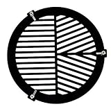 Gosky Bahtinov Focusing Mask for for Telescopes Dew Shield or Front End Diameter From 115-165mm (4.5in-6.5in) -For 127mm Celestron or Skywatcher Maksutovs,celestron 5 Se,meade127 Ed Apo,etc