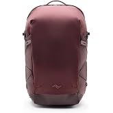Peak Design Outdoor Backpack 18L, Eclipse, Compact &amp; Lightweight Frameless Daypack, 270-Degree Rear Zip, Ideal for Day Hikes, Hydration, Camera Carry &amp; Commuting, Versatile Backpack for Men and Women