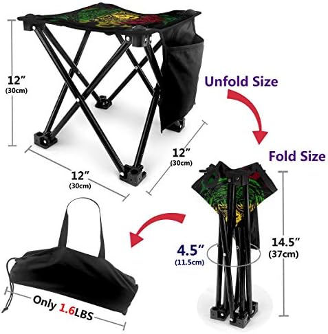 アウトドア 椅子 チラムとドレッドヘアを持つライオンを描いたベクトルイラスト アウトドア 椅子 ピクニック 釣り コンパクト イス 持ち運び キャンプ用軽量 収納バッグ付き 折りたたみチェア レジャー 背もたれなし B089v1r7c8 1 389円 全品最安値に挑戦 70 Off