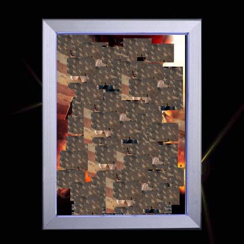 Gowe A1 size Aluminium frame movie poster display light box 3 Pcs