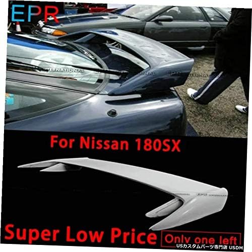 Amazon 日産180sxjdmfrpファイバーグラスリアスポイラーリア用 For Nissan 180sx Jdm Frp Fib 車 バイク 車 バイク