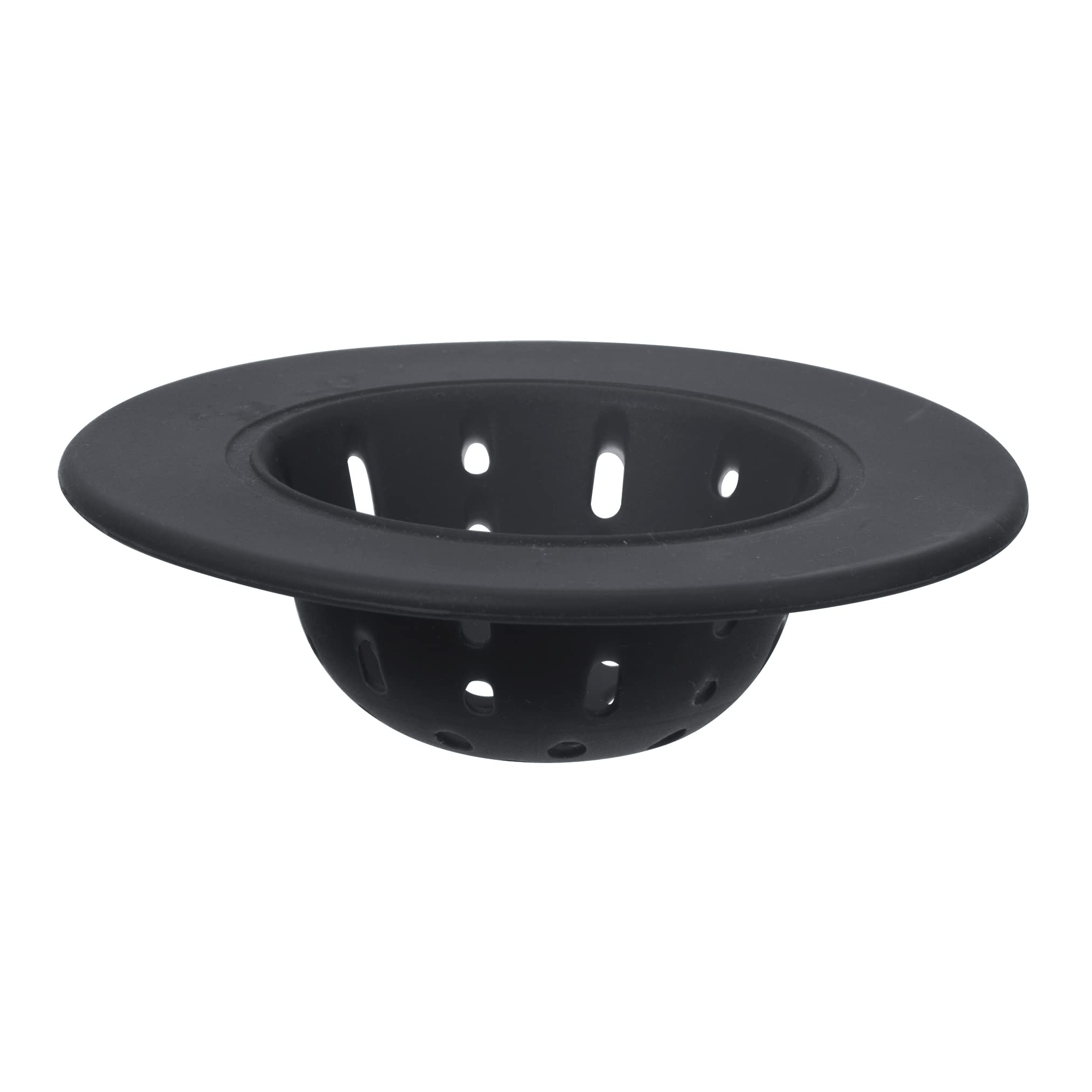 Photo 1 of OGGI Silicone Sink Strainer- Great Kitchen Sink Strainer, Sink Drain Strainer, Drain Stopper, Sink Plug, 4.6? Diameter Rim, Black