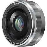 PANASONIC LUMIX G II LENS, 20MM, F1.7 ASPH, MIRRORLESS MICRO FOUR
THIRDS, H-H020AS (USA SILVER)