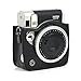 Wogozan Mini 90 Camera Premium PU Leather Case with Shoulder Strap for Fujifilm Instax Mini 90 Instant Flim Camera (Black)