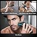 EUNON Electric Razor for Men - IPX7 Waterproof Rechargeable Mens Rotary Shavers,Electric Razor and Pop-up Beard Trimmer,with Portable Nose Hair Trimmer,100-240v Worldwide Travel Universal
