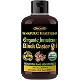 Jamaican Black Castor Oil (10.15 fl oz) - 100% Pure for Hair, Eyelash & Eyebrow Growth, Hair Loss Prevention Serum