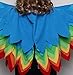 Kids Unisex Parrot Cowboy or Cowgirl Costume Western Dress Up Rawhide Vest Size 2-4 - Set of 6
