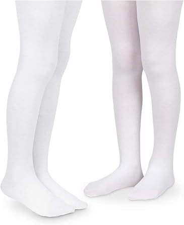 little girls white tights