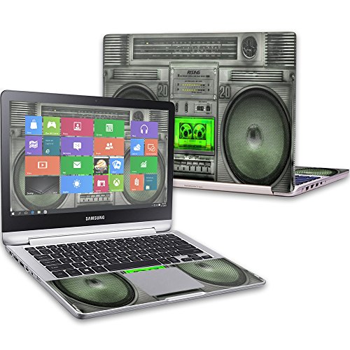 MightySkins Protective Vinyl Skin Decal for Samsung Notebook 7 Spin 13.3" (2016) wrap Cover Sticker Skins Boombox - Thumbnail 4