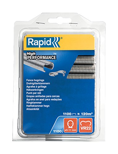 Rapid VR22 Silver Pack of 1100 Hog Ring Fencing Pliers
