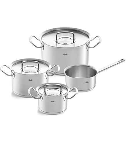 Amazon.com: Fissler San Francisco 4-Piece Stainless Steel Cookware
