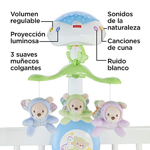 colgante para cuna fisher price