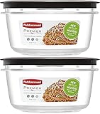 Rubbermaid 5-Cup New Premier Food Storage Container, Pack of 2 Containers