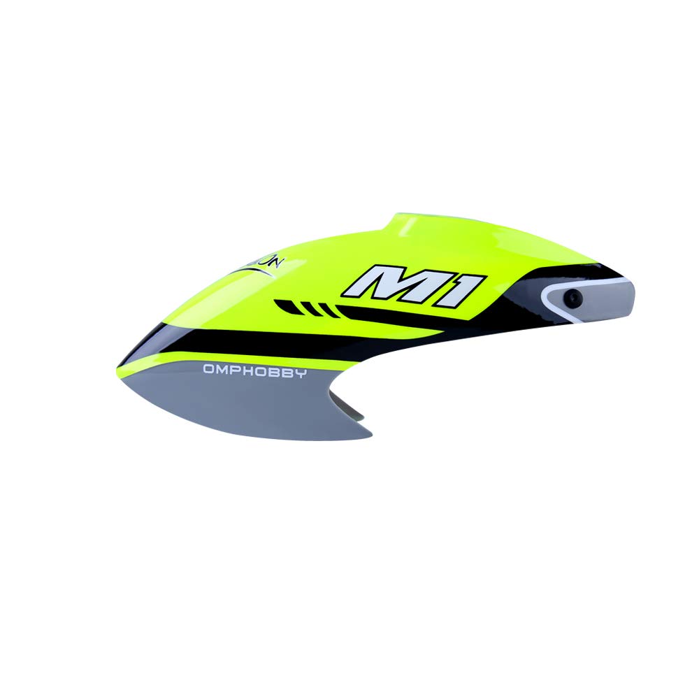 OMPHOBBY M1 Helicopter Parts Canopy Set-(Yellow) OSHM1040 Original Replacement for OMP HOBBY M1 RC Helicopters Accessories Spare Part